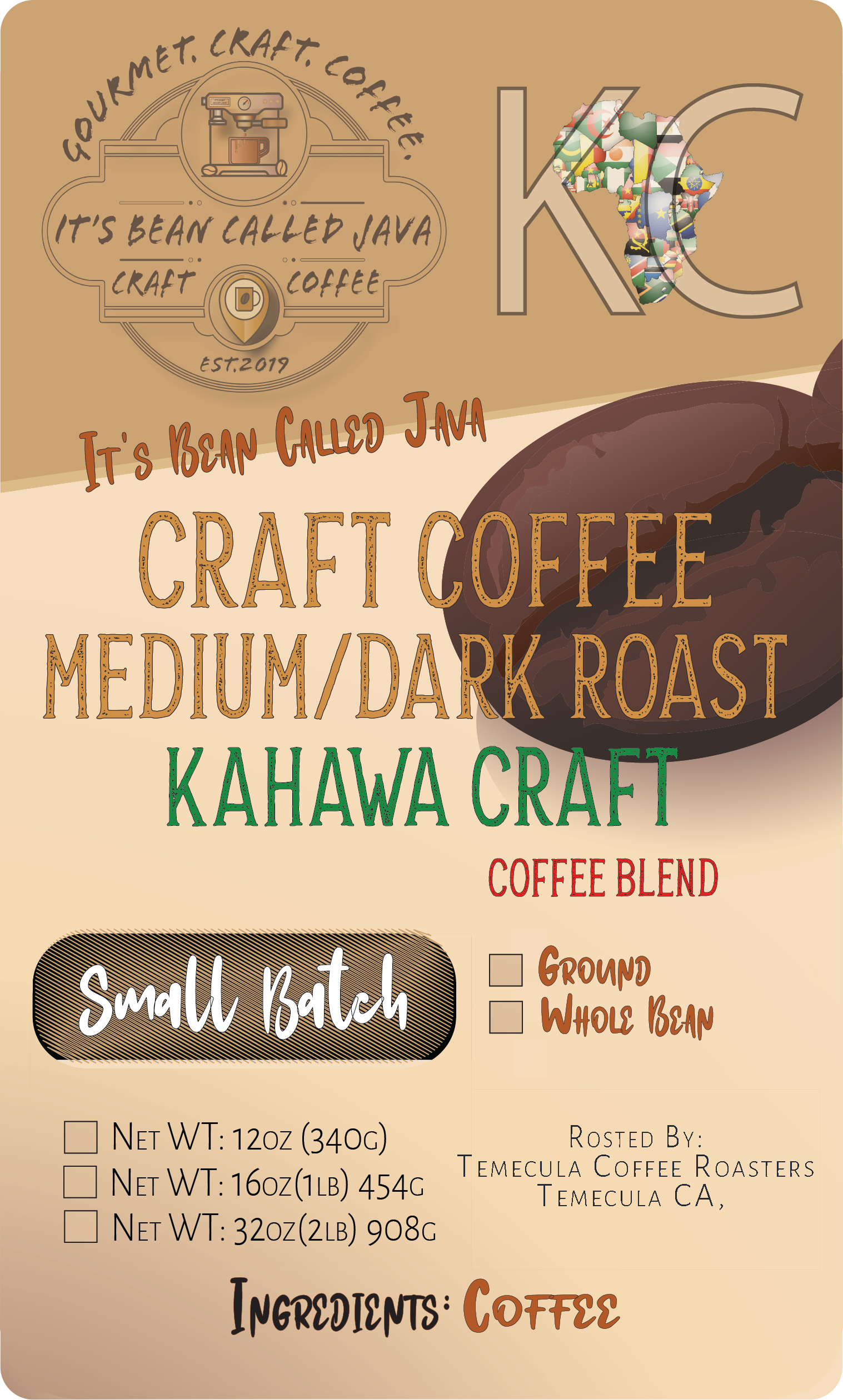 Kahawa Craft Blend - Coffee - $14.50